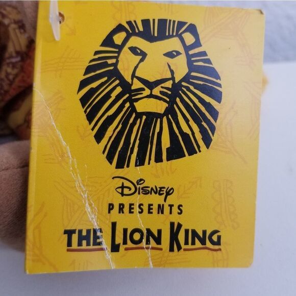THE Lion King Disney Broadway Simba Bean Bag - Picture 7 of 8